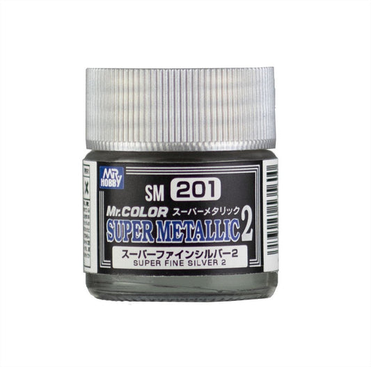 SM201 Super Fine Silver 2 10ml, GSI Mr. Color