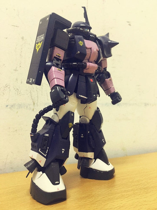 RG BLACK TRI-STARS WATER DECAL