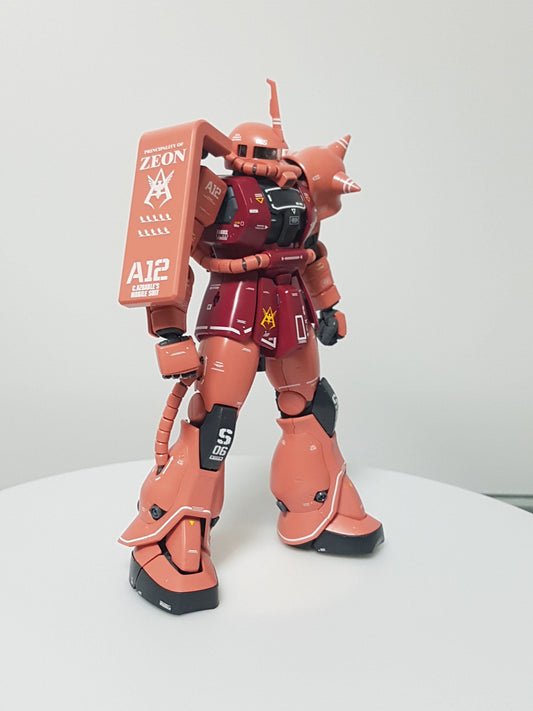 MG CHAR'S ZAKU II WATER DECAL