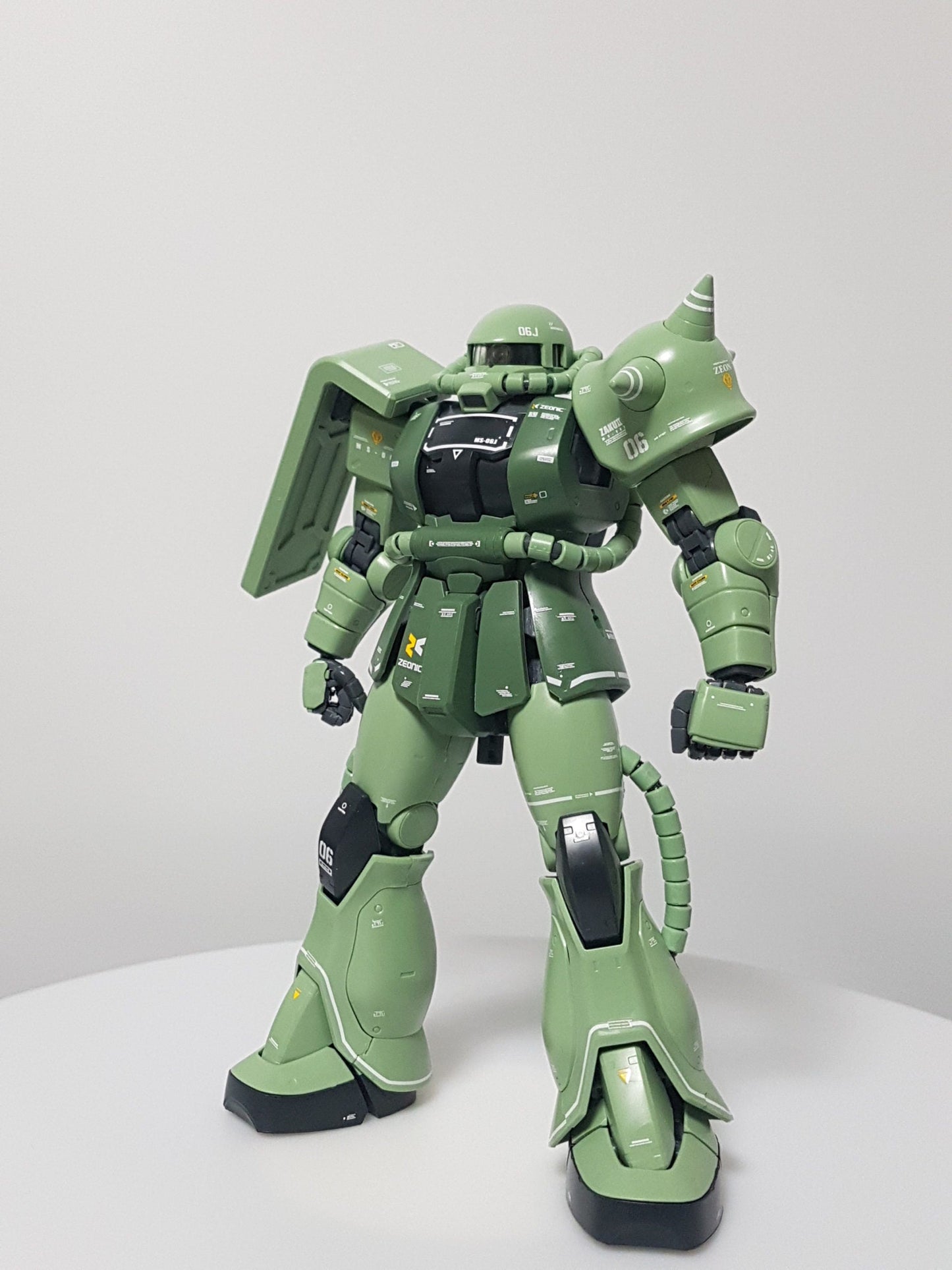 MG ZAKU II WATER DECAL