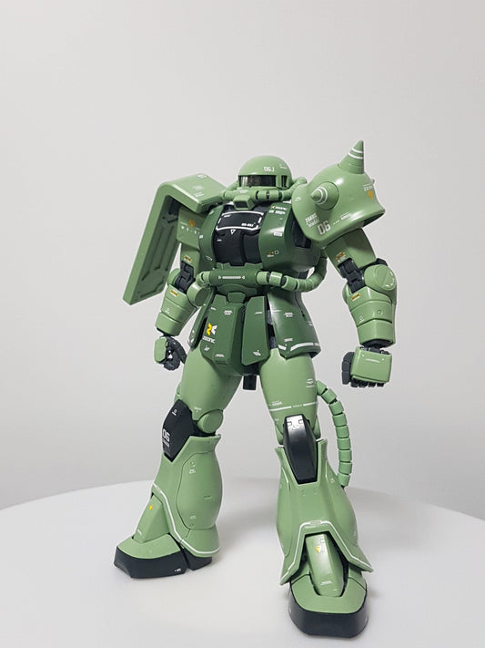 MG ZAKU II WATER DECAL