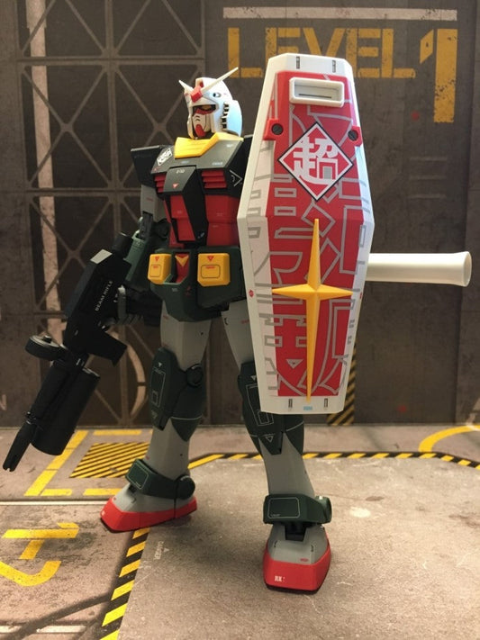 MG RX-78-2 Real Type Color WATER DECAL