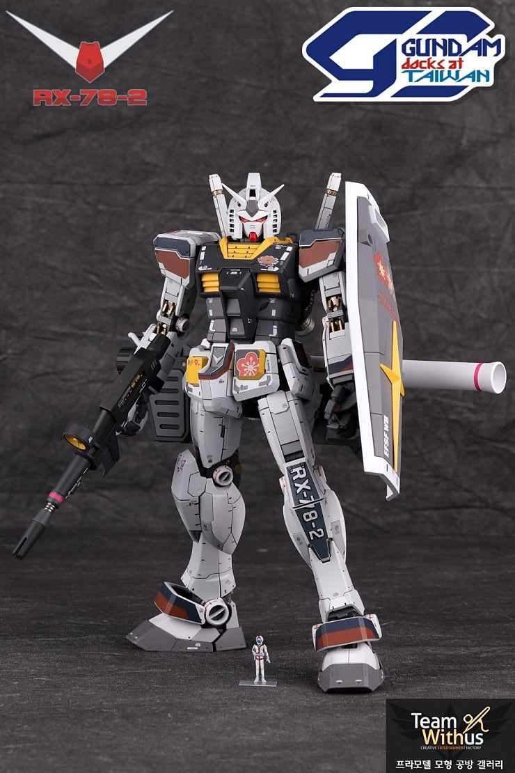 MG RX-78-2 T.M.D.C LIMIT 3.0 WATER DECAL