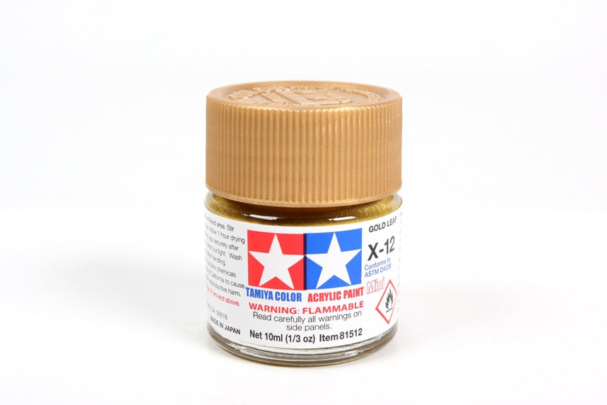 Acrylic Mini X-12 Gold Leaf 10ml