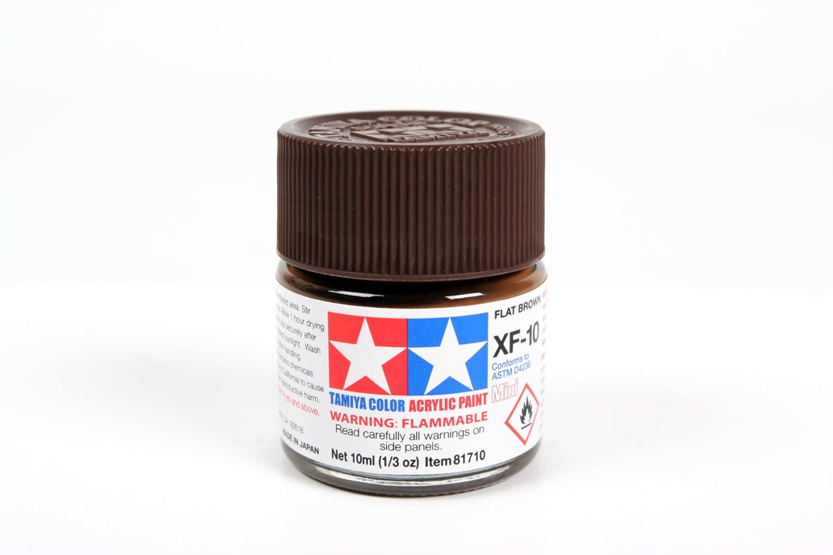 Acrylic Mini XF-10 Flat Brown 10ml