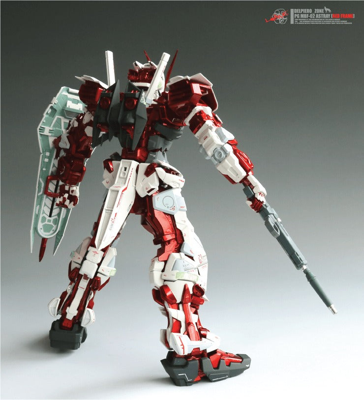 PG ASTRAY RED FRAME Auxiliary Line WATER DECAL