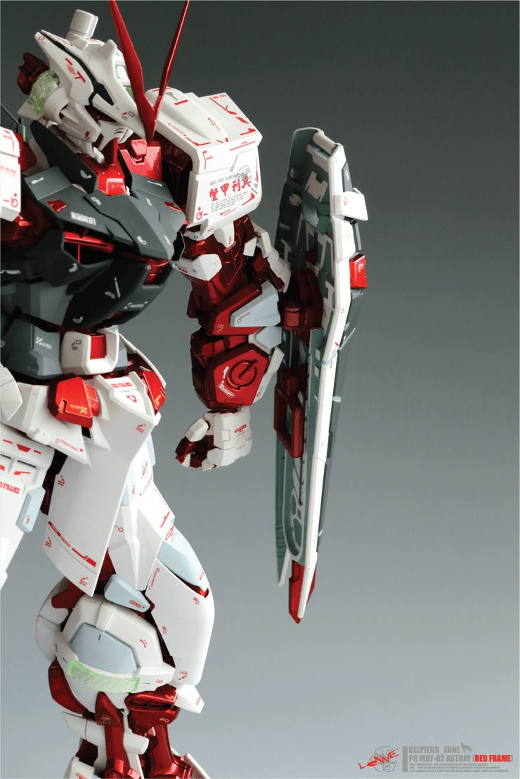 PG ASTRAY RED FRAME WATER DECAL