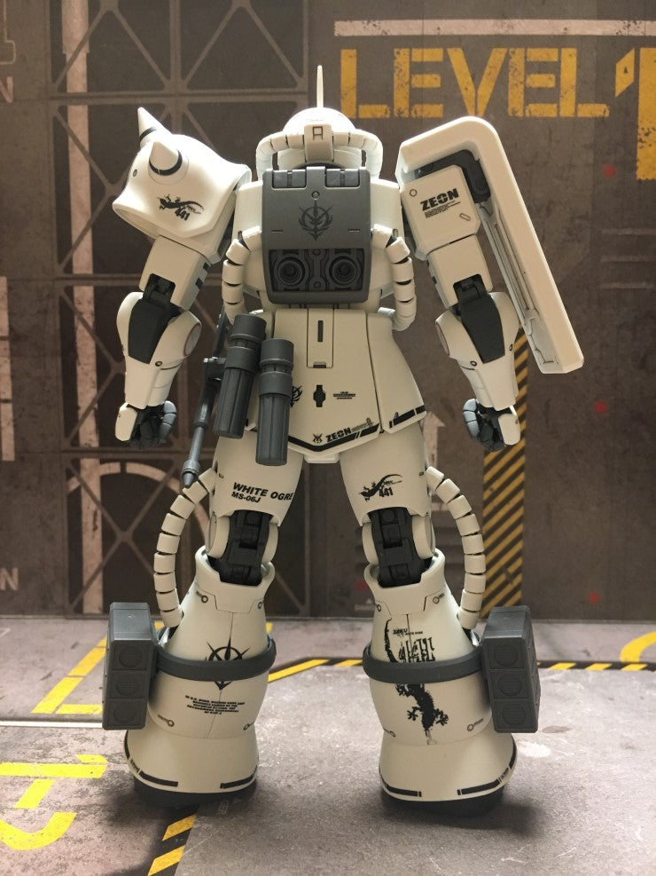 MG WHITE OGRE WATER DECAL