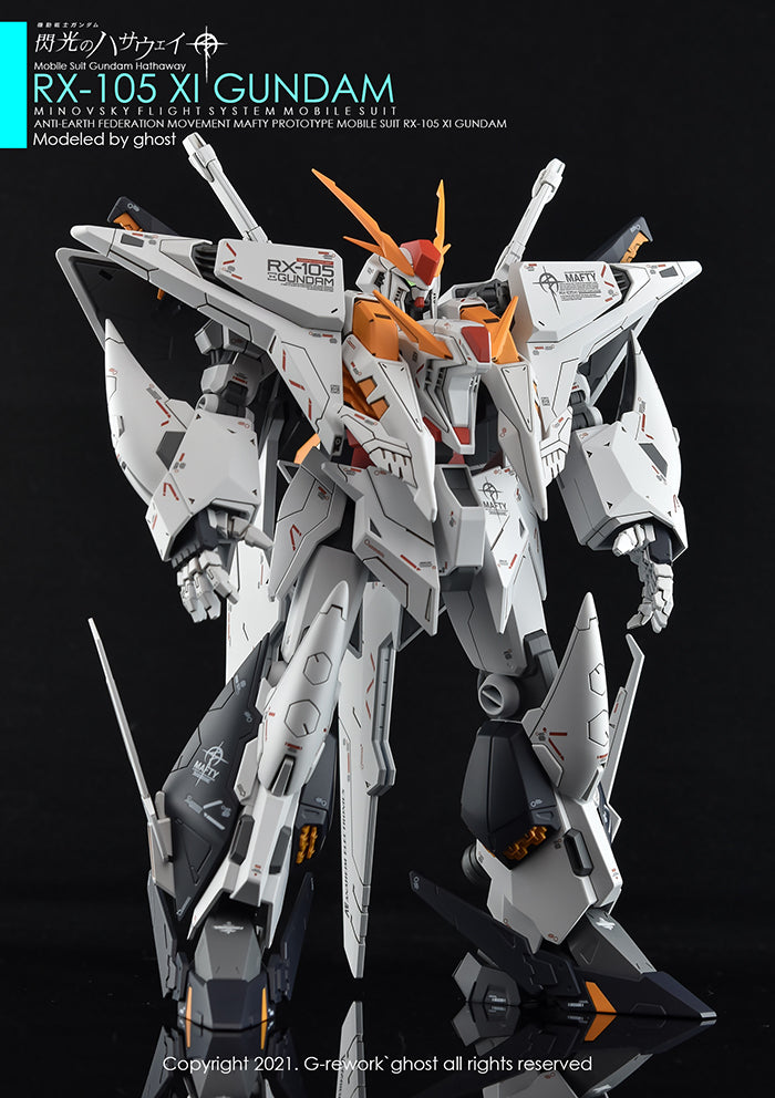 G-REWORK - [HG] RX-105 Ξ Gundam Water Decal
