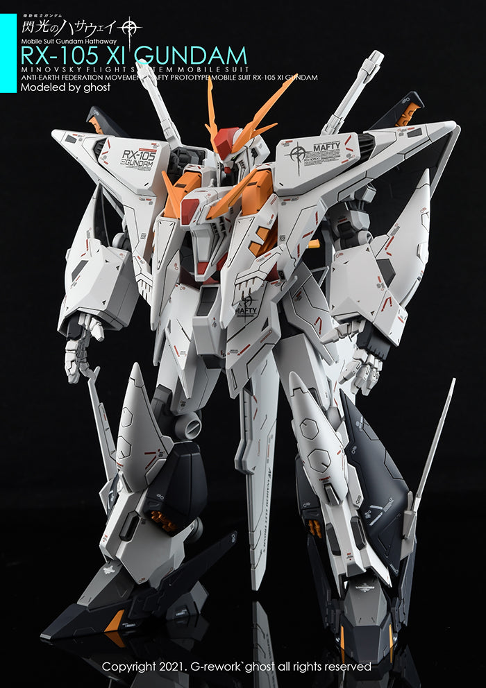 G-REWORK - [HG] RX-105 Ξ Gundam Water Decal