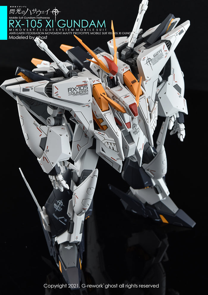 G-REWORK - [HG] RX-105 Ξ Gundam Water Decal