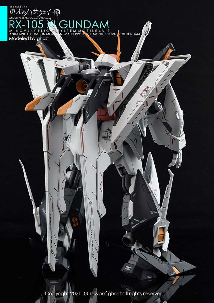 G-REWORK - [HG] RX-105 Ξ Gundam Water Decal