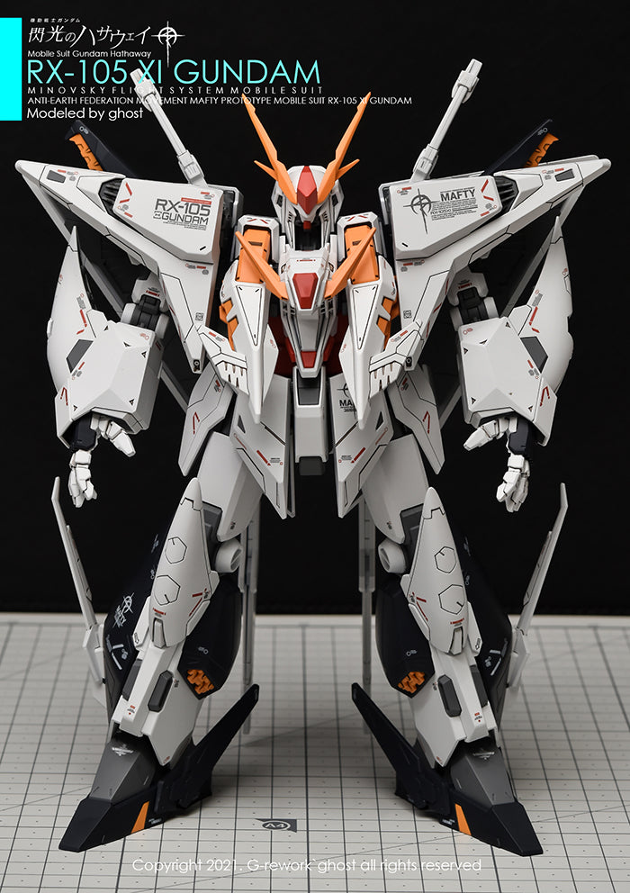 G-REWORK - [HG] RX-105 Ξ Gundam Water Decal