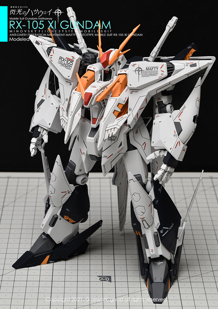 G-REWORK - [HG] RX-105 Ξ Gundam Water Decal