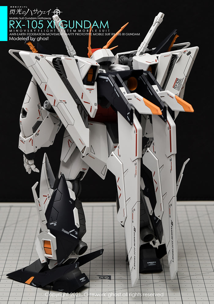 G-REWORK - [HG] RX-105 Ξ Gundam Water Decal