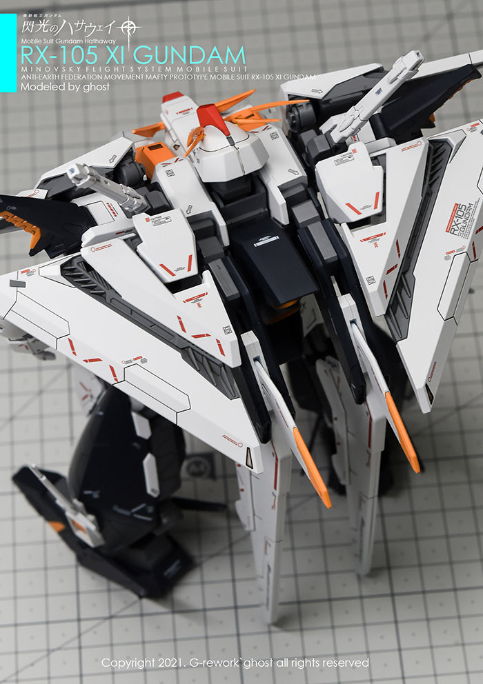G-REWORK - [HG] RX-105 Ξ Gundam Water Decal