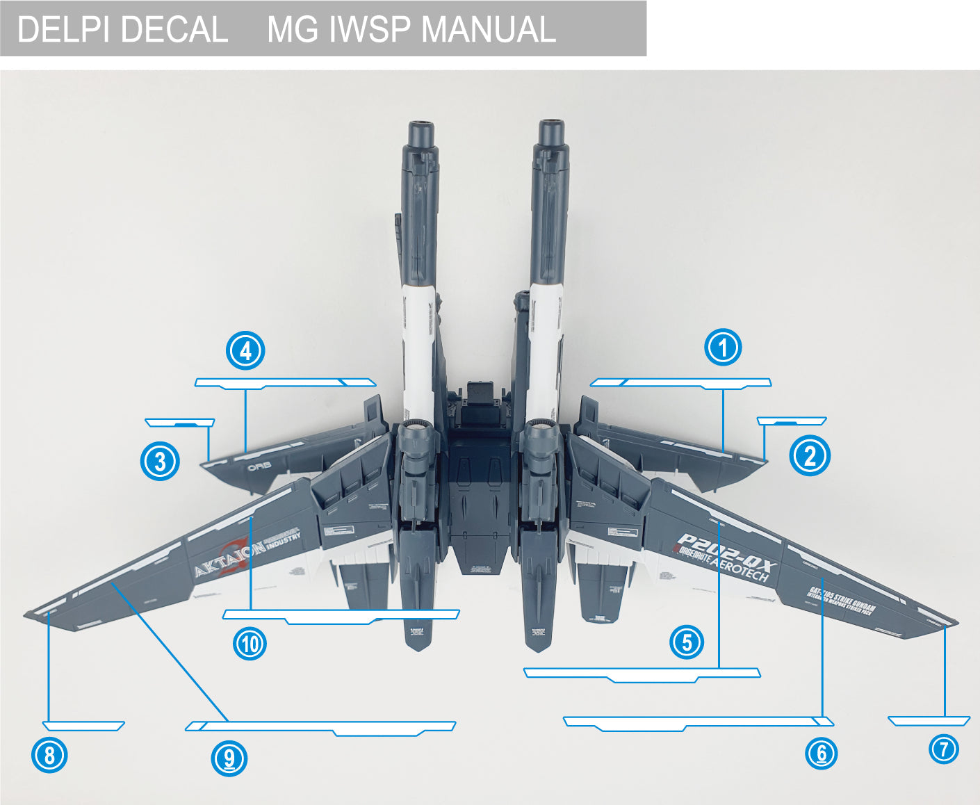 MG LUKAS'S STRIKE IWSP WATER DECAL