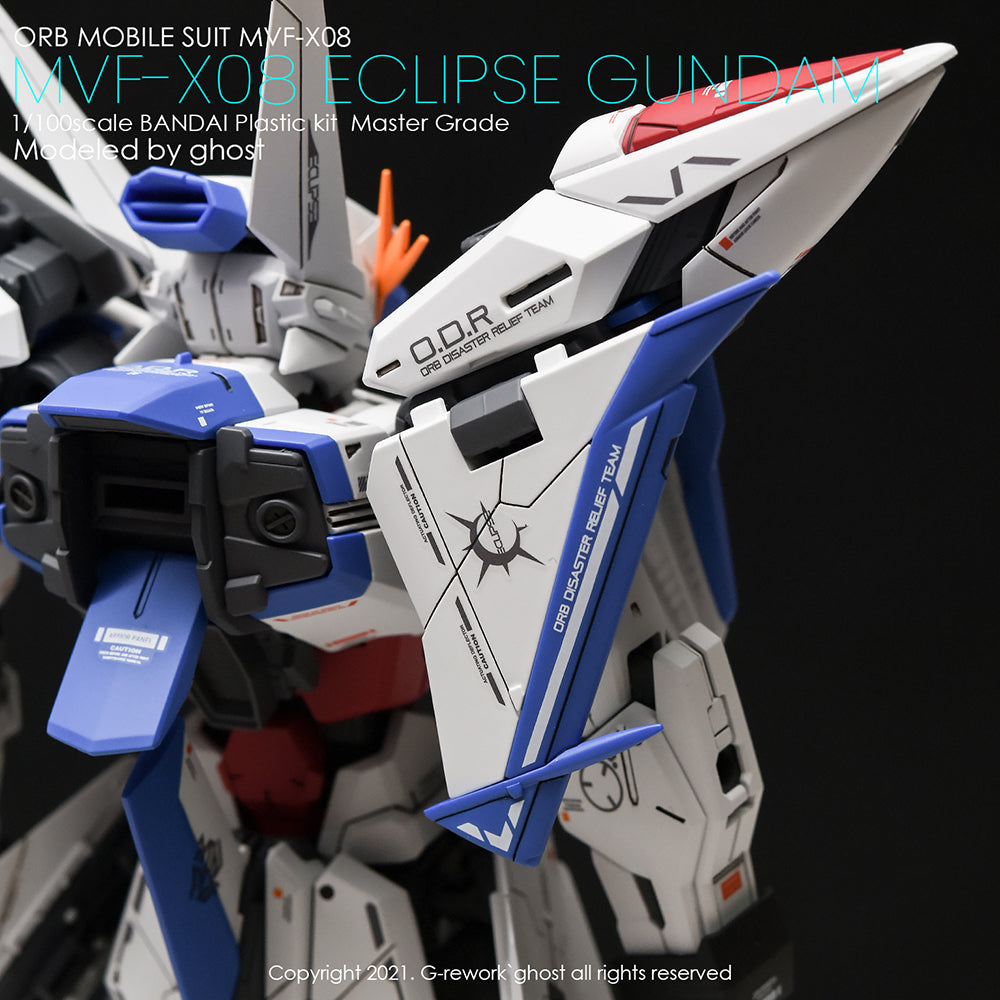 G-REWORK - [MG] Eclipse GUNDAM Water Decal