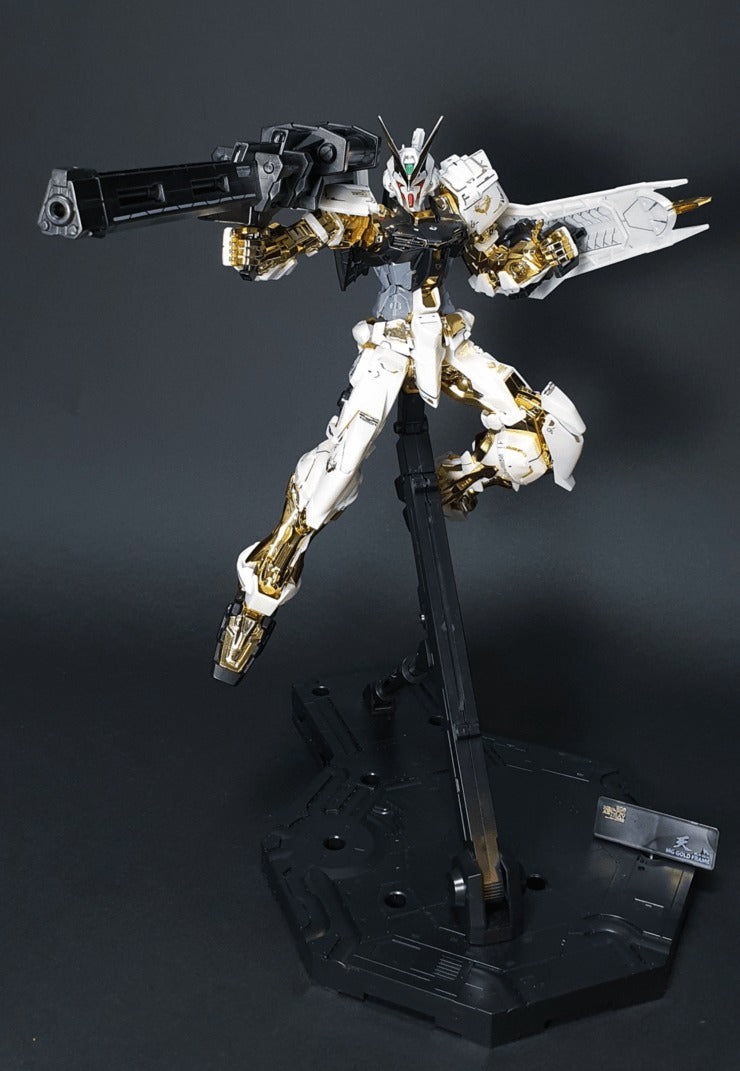 MG GOLD FRAME WHITE & HOLO WATER DECAL