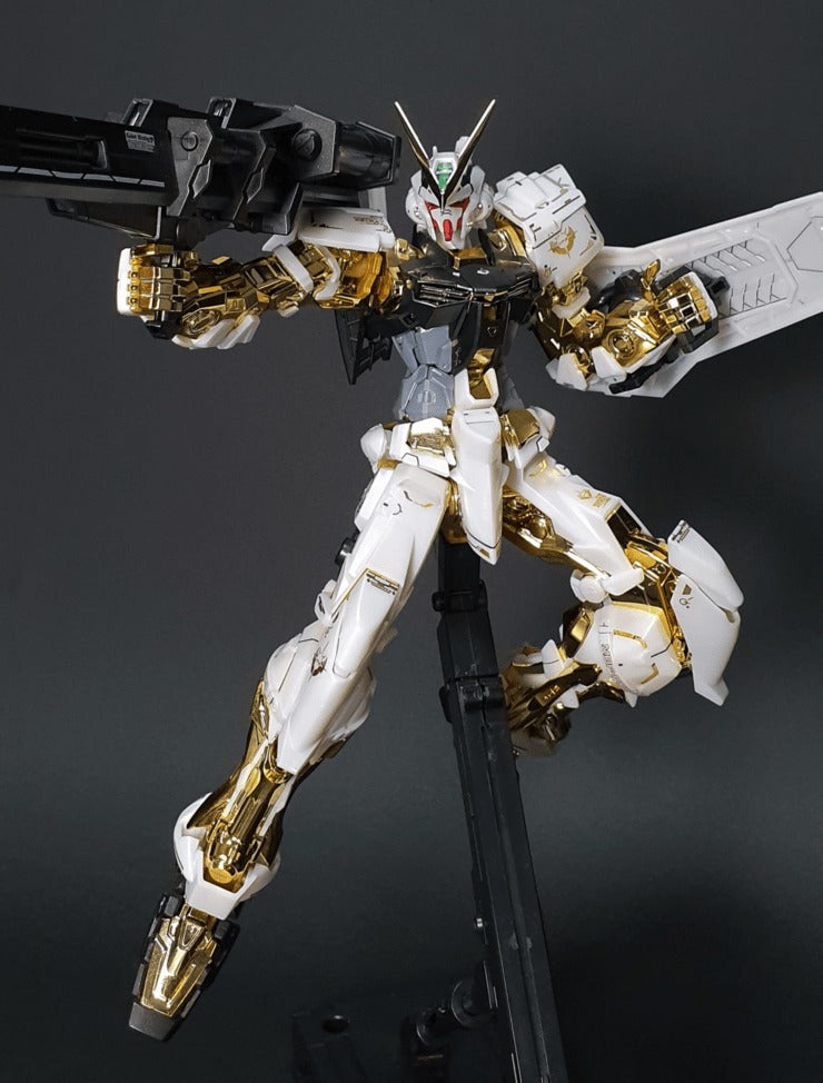 MG GOLD FRAME WHITE & HOLO WATER DECAL