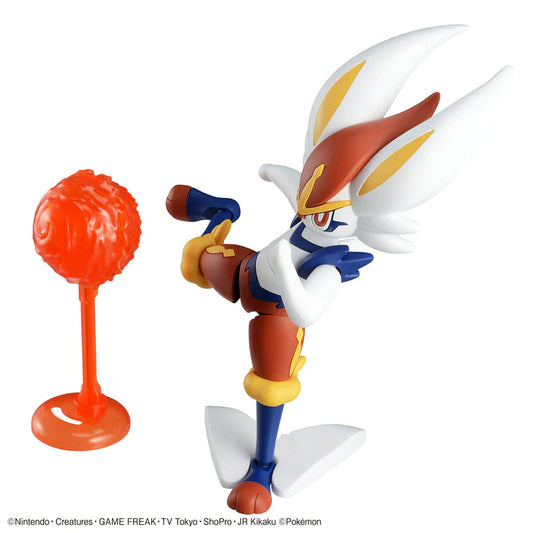 Pokemon Cinderace/Pyrobut Model Kit