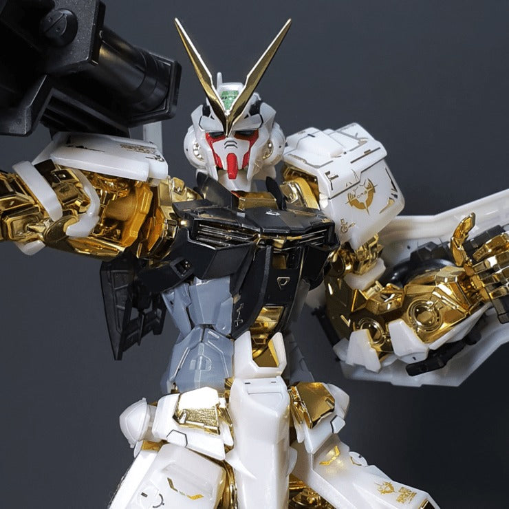 MG GOLD FRAME WHITE & HOLO WATER DECAL