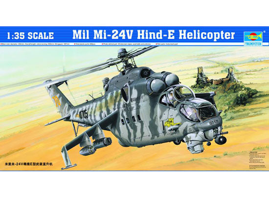 TRUMPETER Mi-24V Hind-E Helicopter 1:35