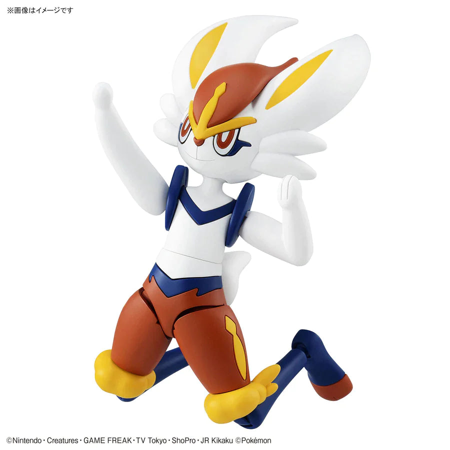 Pokemon Cinderace/Pyrobut Model Kit