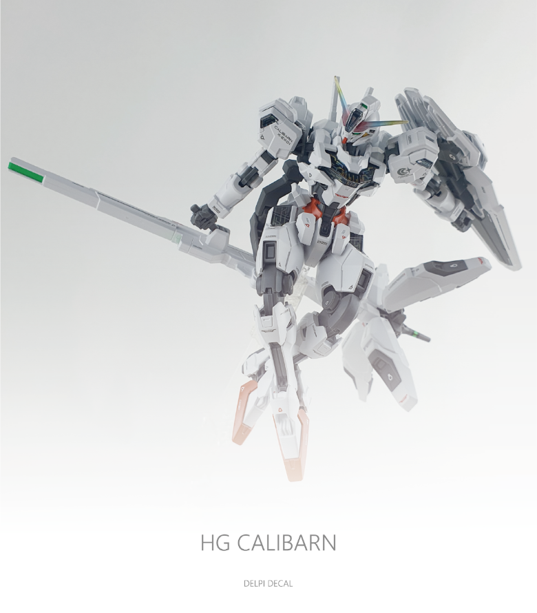HG CALIBARN WATER DECAL