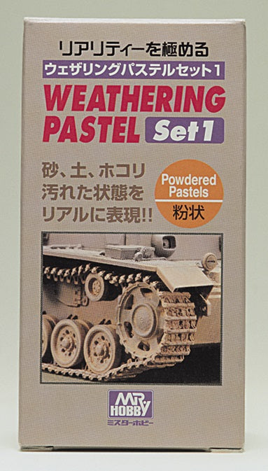 PP101 Mr.Hobby Weathering Pastel Set 1