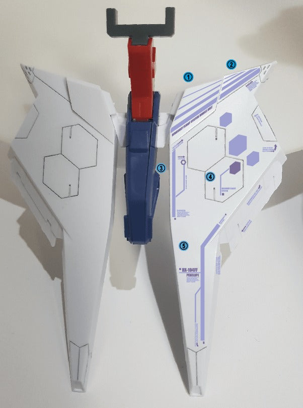 HG PENELOPE HOLOGRAM WATER DECAL
