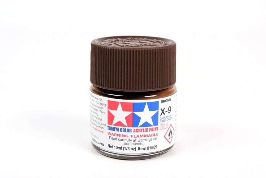 Acrylic Mini X-9 Brown 10ml