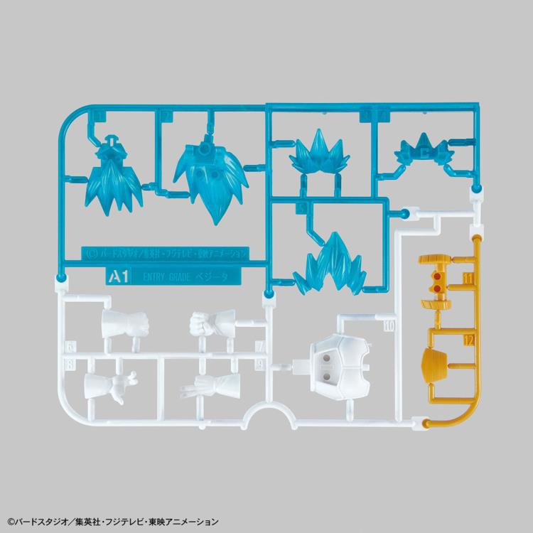 Dragon Ball Super Entry Grade #3 Super Saiyan God Super Saiyan (SSGSS) Vegeta model kit