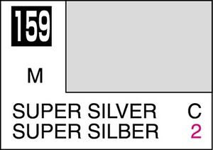 C159 Metallic Super Silver 10ml, GSI Mr. Color