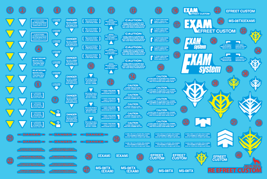 RE/100 EFREET CUSTOM WATER DECAL