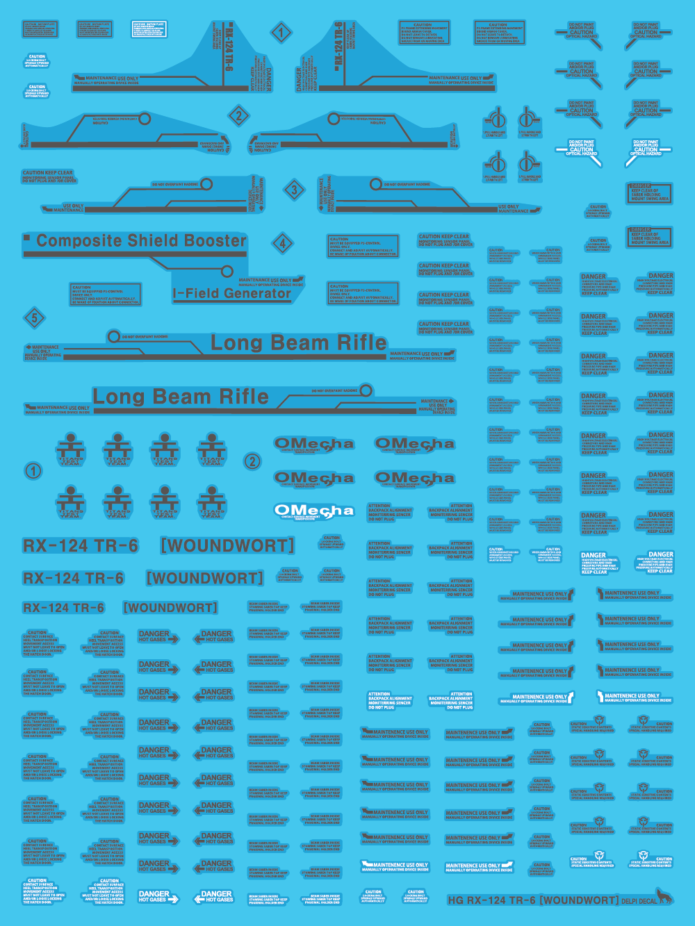 HG WOUNDWORT WATER DECAL