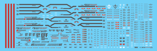 HG Narrative A-packs WATER DECAL