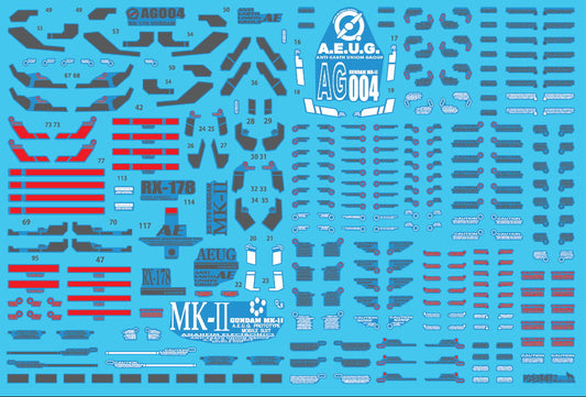 PG Mk-II AEUG WATER DECAL