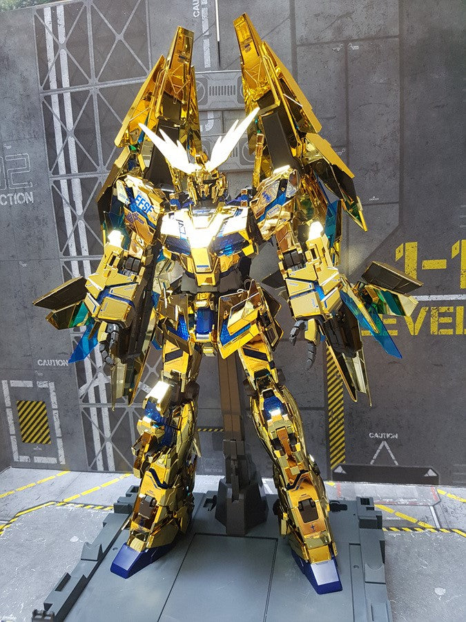 MG PHENEX HOLOGRAM BLUE + WHITE WATER DECAL