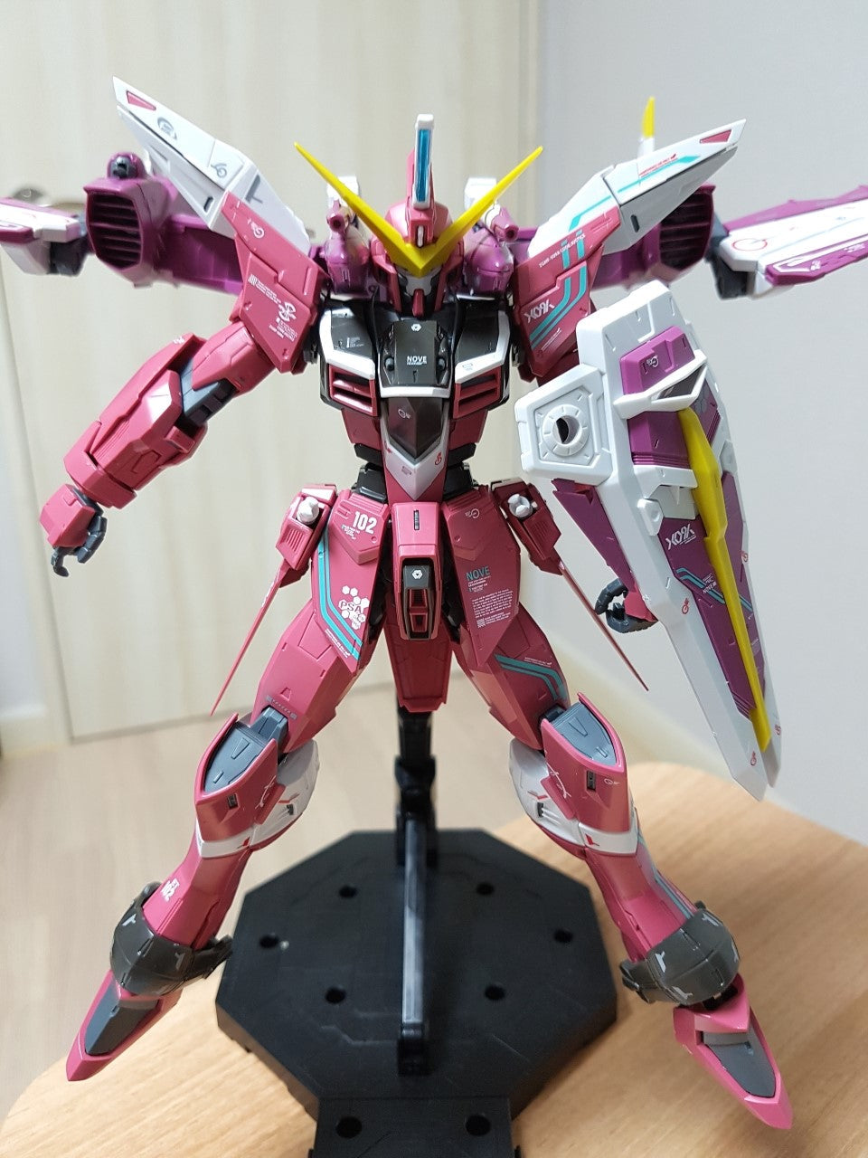 MG Justice WATER DECAL