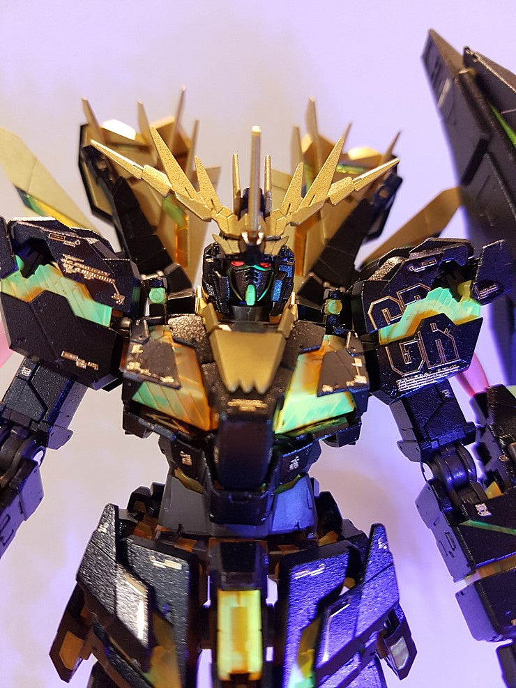 RG BANSHEE METAL STICKER (GOLD)