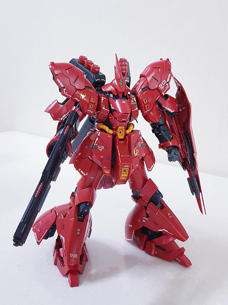 RG SAZABI White & Gold part HOLO WATER DECAL