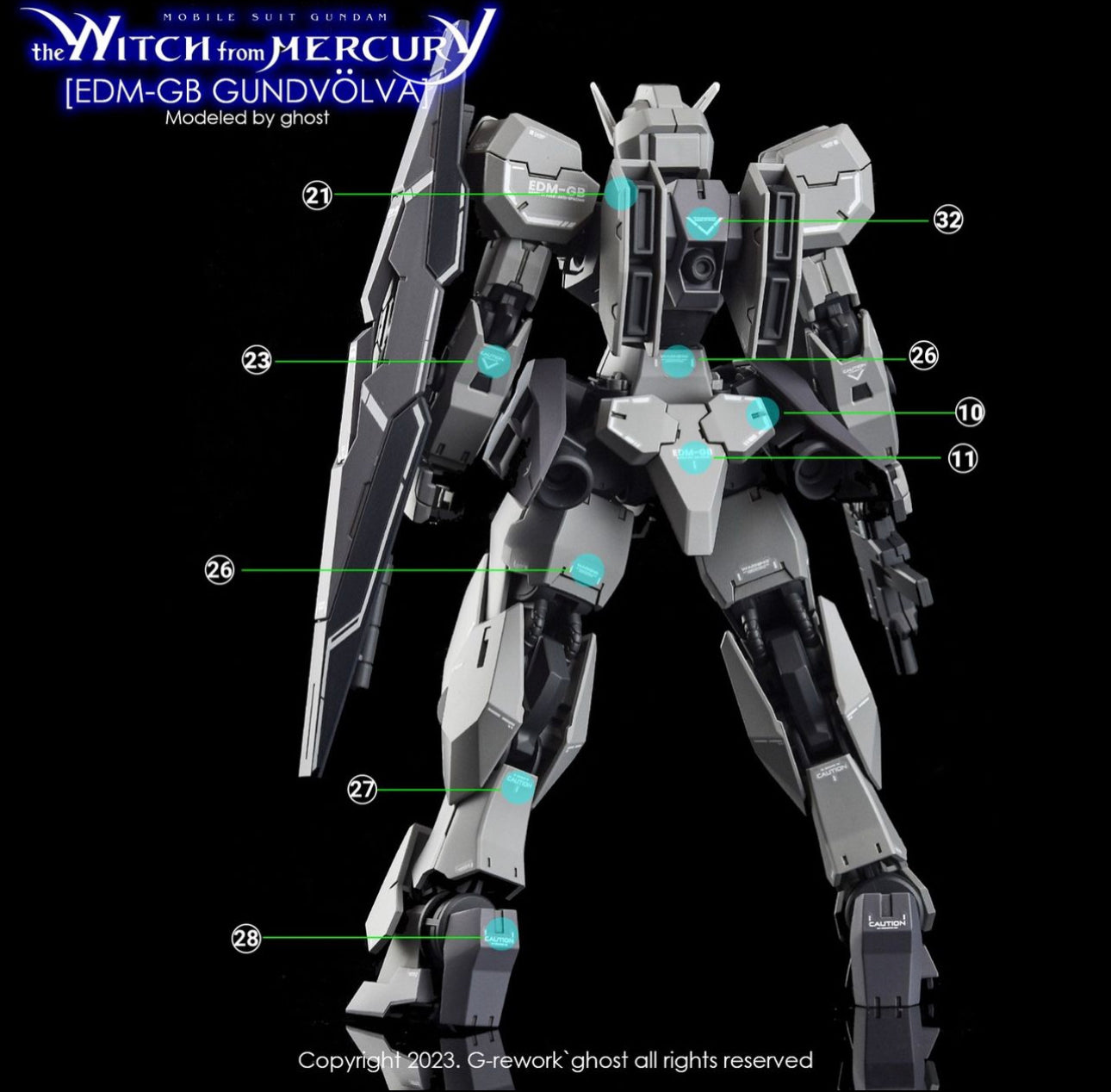 G-Rework [HG] [WFM] GUNDVOLVA Water Decal