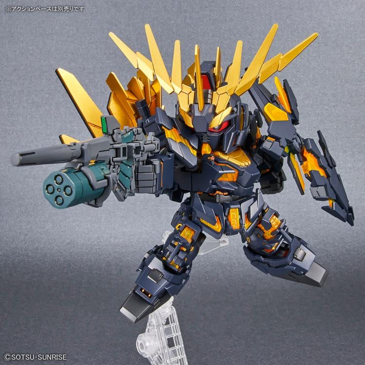 SD Gundam Cross Silhouette #19 Unicorn Gundam Unit 2 Banshee (Destroy Mode) & Banshee Norn Parts Set