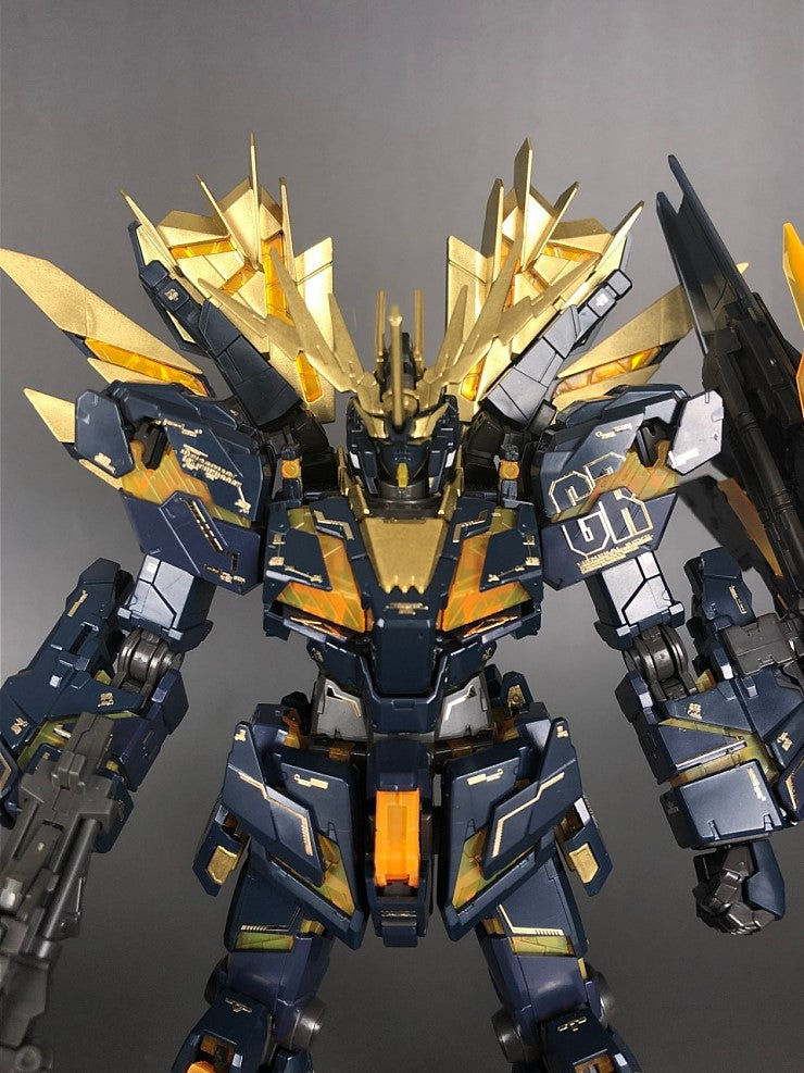 RG BANSHEE METAL STICKER (GOLD)