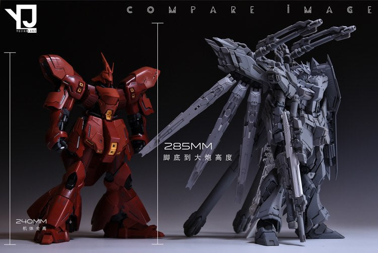 YJL 1/100 RX-93-v2 Hi-v Gundam Conversion Kit (Enhanced Version)