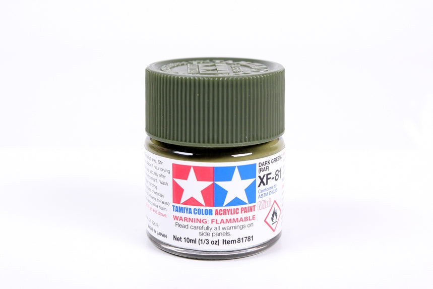 Acrylic Mini XF-81 Dark Green 2 RAF 10ml