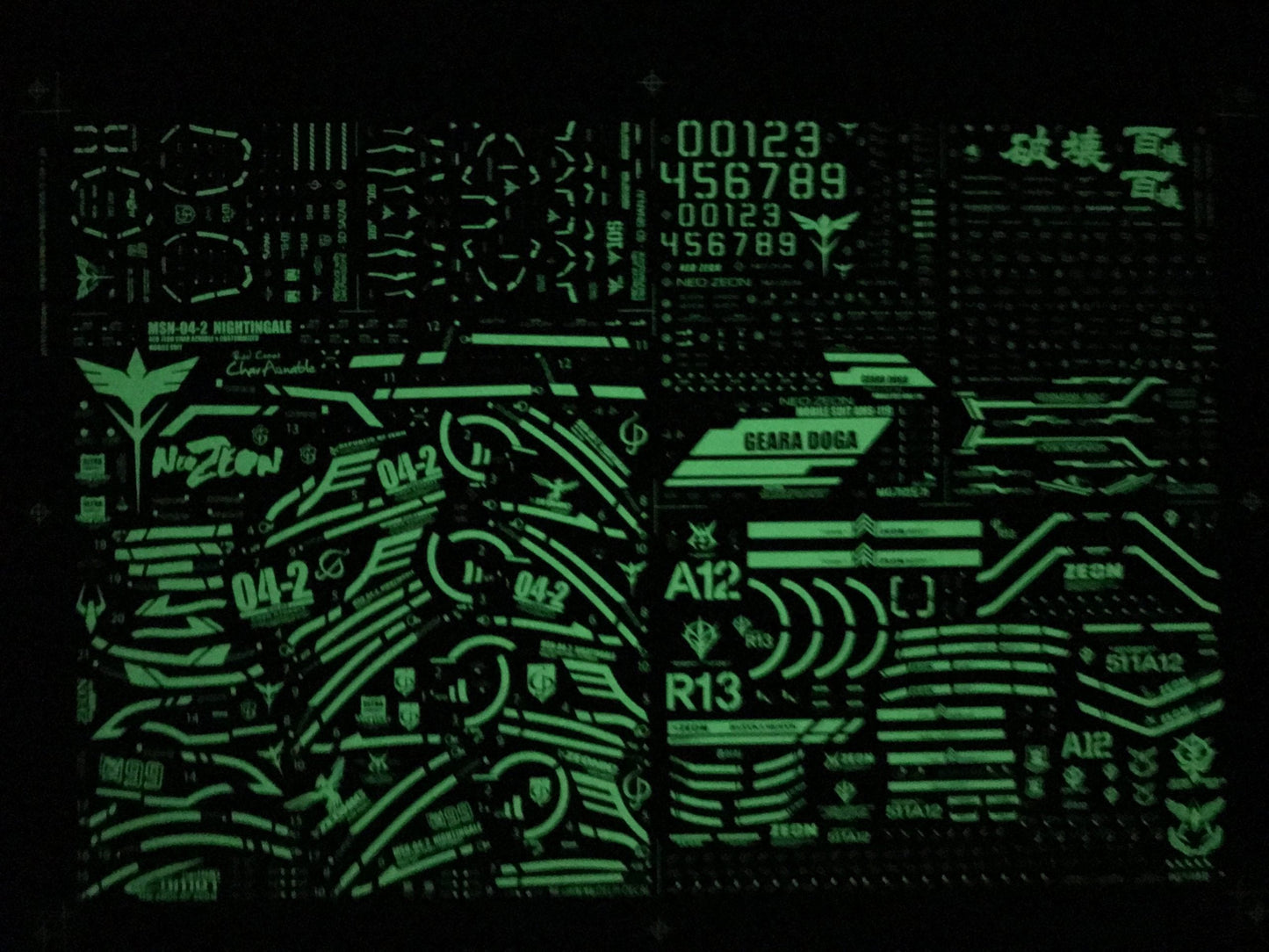 RE/100 Nightingale LUMINOUS WATER DECAL