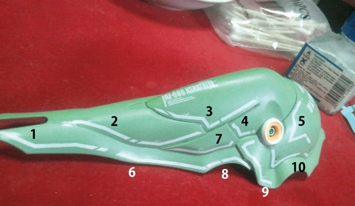 HG KSHATRIYA LUMINOUS WATER DECAL