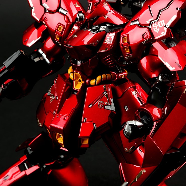 RG SAZABI GOLD Metal Sticker